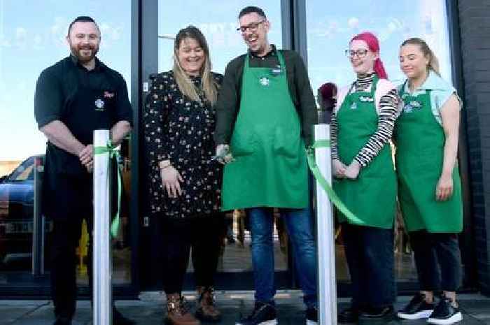 Inside North East Lincolnshire's first Starbucks drive-thru that's now open