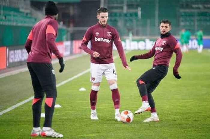 Why Declan Rice was told off in Vienna as West Ham defeat Rapid to win Europa League group