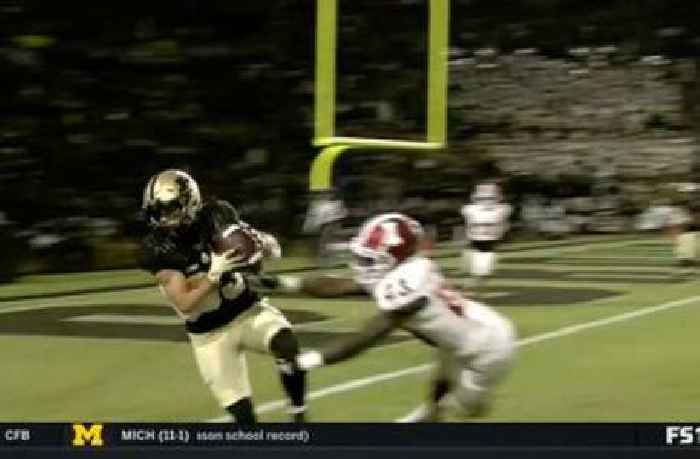 
					Aidan O'Connell puts on a throwing clinic as Purdue continues to pile it on against Indiana, 24-7
				