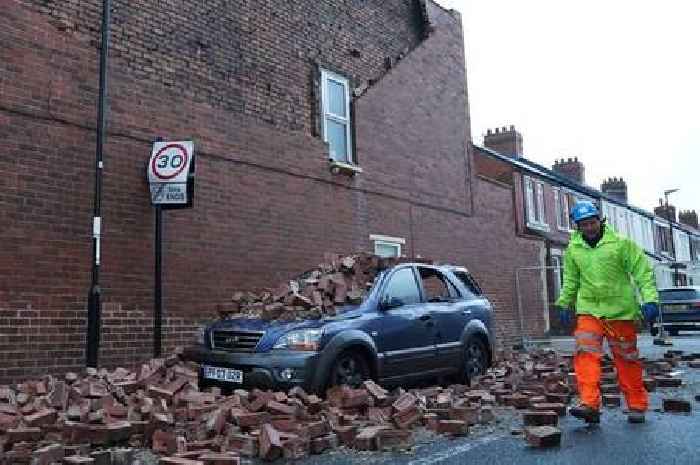 Storm Arwen pictures show trail of destruction across UK