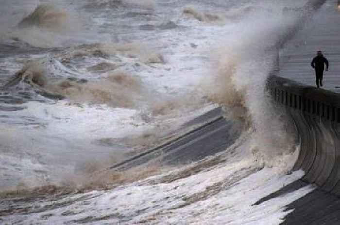 Gusts of almost 100mph as UK is battered by Storm Arwen