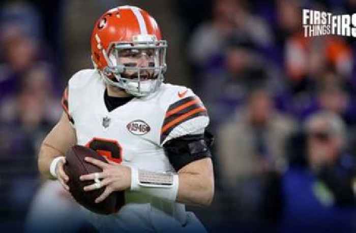 
					Nick Wright: ‘Baker Mayfield is clearly injured, sitting him out shouldn’t be controversial’ I FIRST THINGS FIRST
				
