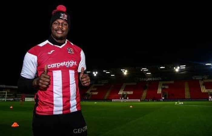 Why West Indian cricket star Carlos Braithwaite is at Exeter City tonight