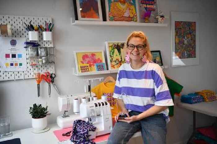 Woman who 'lost her creative identity' suffering fertility problems now has thriving children's clothing business