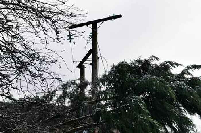 Scots homes 'without power for a week' as thousands affected by Storm Arwen aftermath