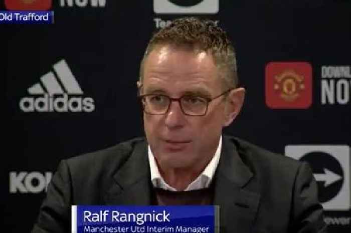 Ralf Rangnick shuts down 