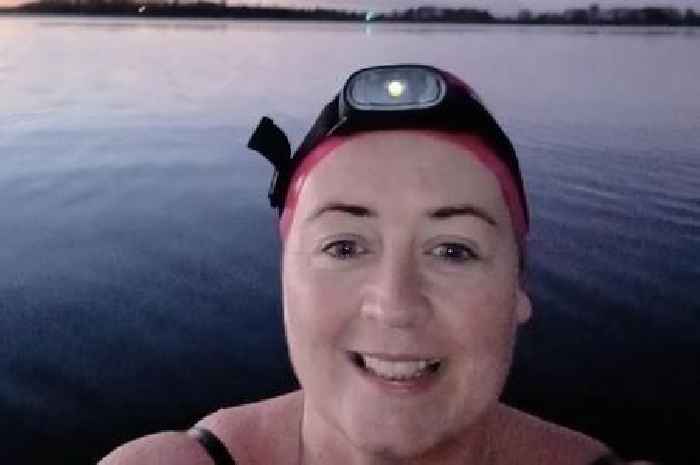 Paisley woman's wild swim bid boosts cancer charity