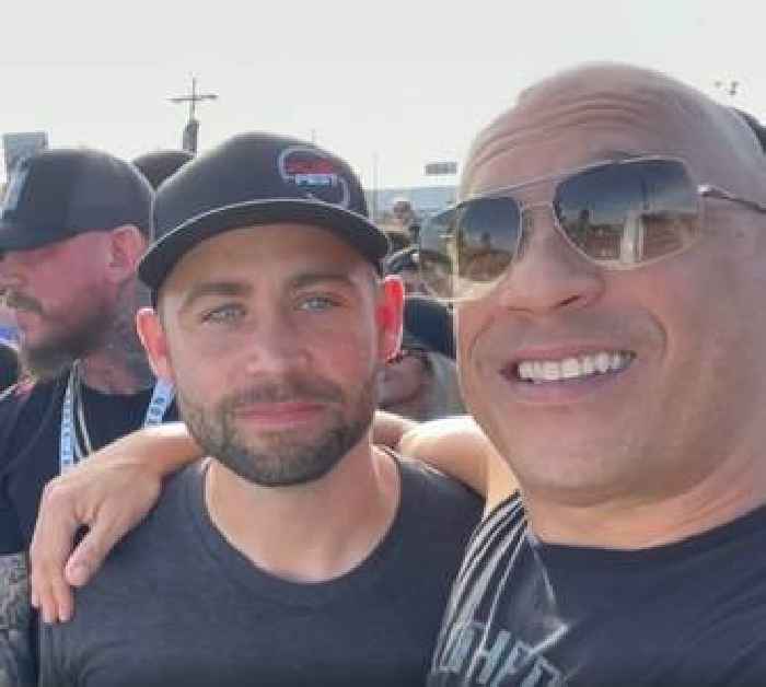 Vin Diesel and Tyrese Gibson Meet Up with Paul Walker's Brother Cody at FuelFest