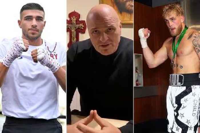 Boxing fans beg big John Fury to step in for son Tommy and destroy Jake Paul