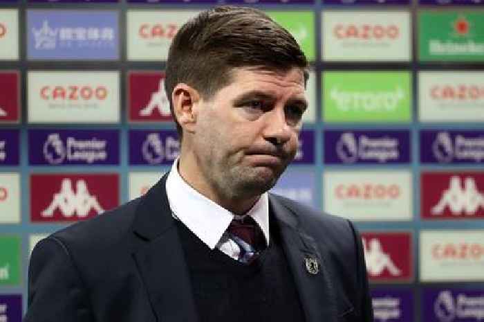 Steven Gerrard shuts down Liverpool question as Aston Villa receive transfer demand