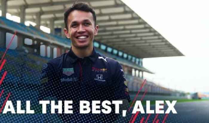 Thank You and All The Best for Alex Albon!