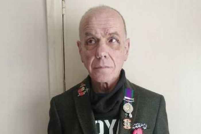 Scots war veteran with medals on chest battered by thugs in vicious Remembrance Sunday attack