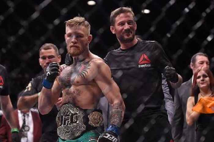 Conor McGregor's coach regrets UFC star beating Jose Aldo in 13 seconds