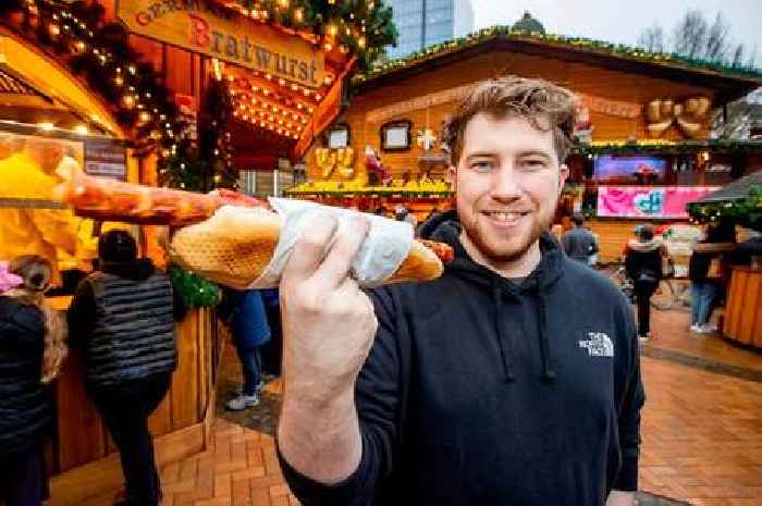 Goodbye to the Birmingham Christmas German Market 2021 in the city centre