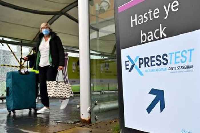 Pre-departure covid tests for people entering Scotland could be scrapped today