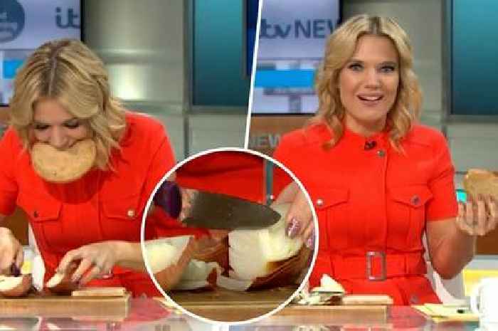 Good Morning Britain hosts try out trick to stop you crying when chopping onions
