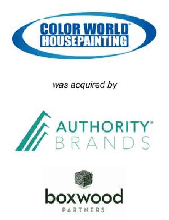Boxwood Partners Advises Color World Housepainting on Its Acquisition by Authority Brands