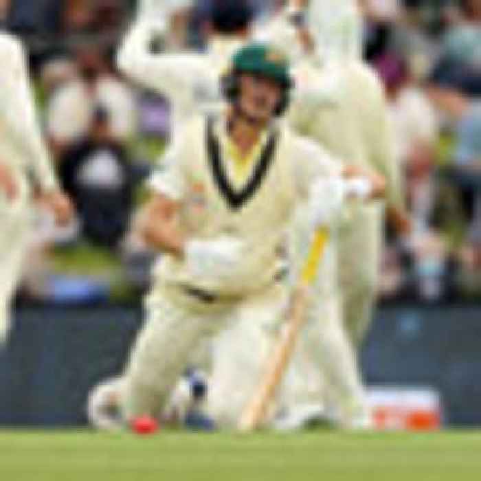 Cricket: Australia's Marnus Labuschagne left sprawled on pitch after bizarre Ashes dismissal