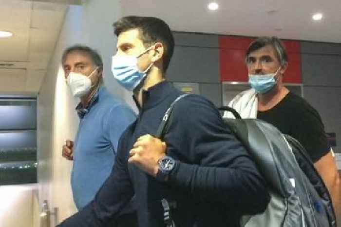 Novak Djokovic pictured arriving in Dubai as he learns of three-year Australia ban