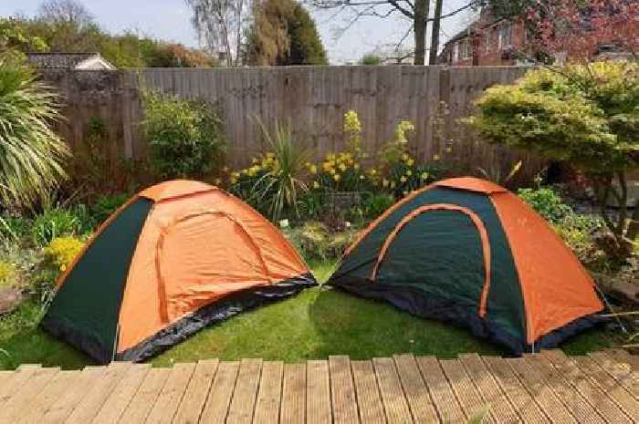 Host lists back garden tents on Airbnb as 'tropical' place to stay during 2022 Games - and it's cheap