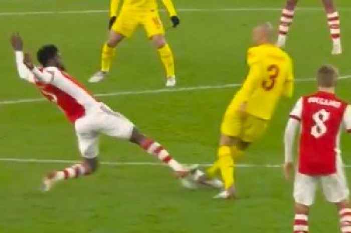 Thomas Partey gets 'stupid' red card for Arsenal just hours after flying home from Africa