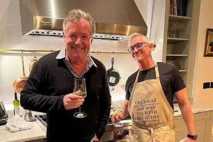 Piers Morgan's BBC licence fee gag after swanky dinner with Gary Lineker