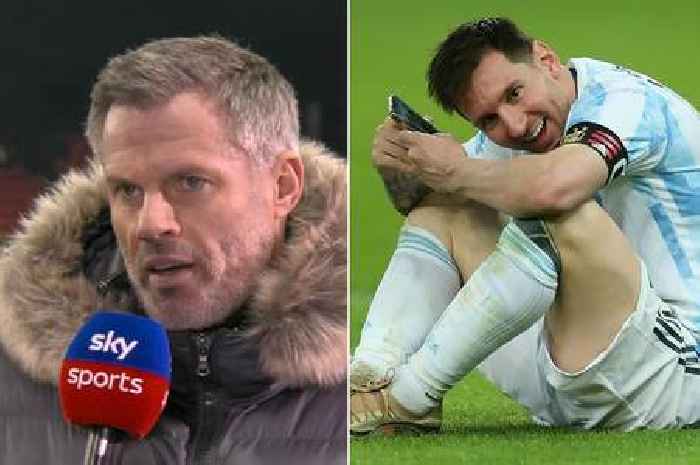 Lionel Messi slid into Jamie Carragher's DMs and called Liverpool legend a 