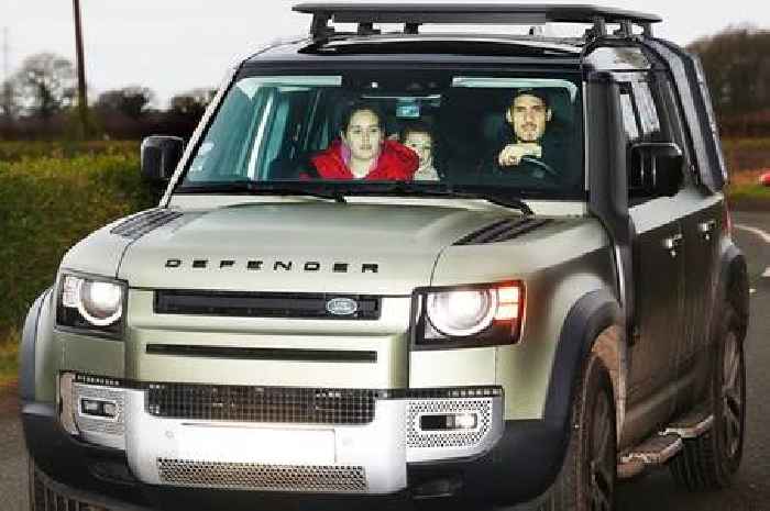 Man Utd stars joined by WAGs at training ground and may spend night with players