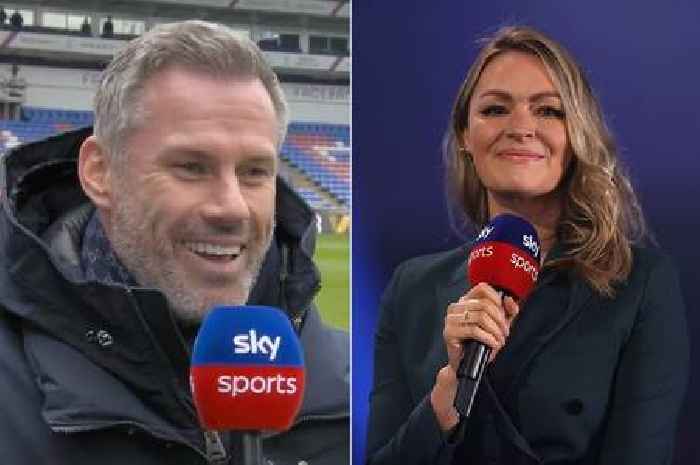 Laura Woods' brutal dig at Jamie Carragher's lack of titles has Liverpool legend laughing
