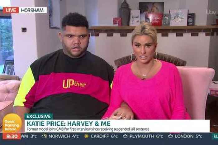 Katie Price's friends concerned for Harvey if she goes to prison