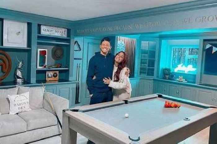 Stacey Solomon gets Joe Swash his own man cave for 40th birthday