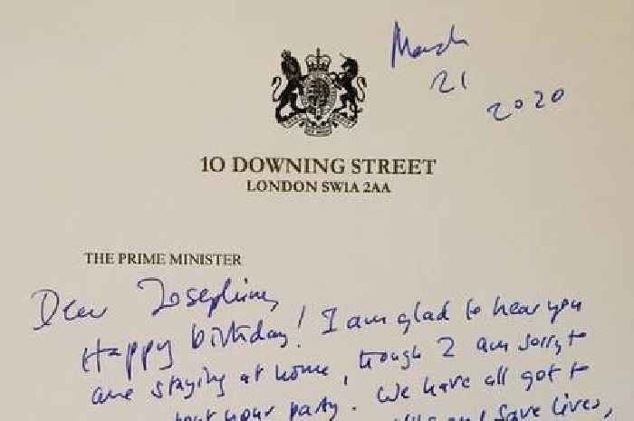Boris Johnson's letter to seven-year-old girl telling her we've all got to do our bit and miss birthday parties
