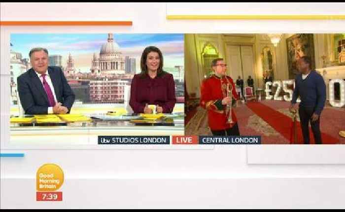 ITV Good Morning Britain's Ed Balls red-faced after Andi Peters' money swipe