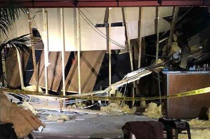 Injuries after mezzanine floor collapses at bar