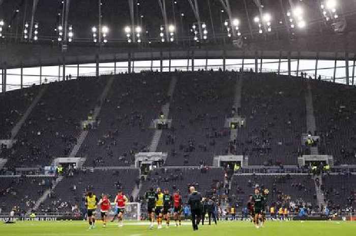 What happened to the Tottenham Hotspur Stadium as 80mph winds hit London during Storm Eunice