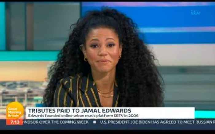 ITV Good Morning Britain's Vick Hope and Susanna Reid pay tribute to Jamal Edwards
