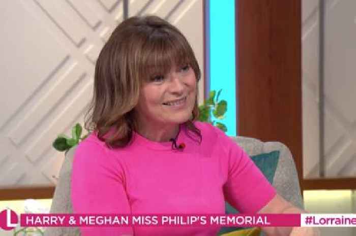 Lorraine Kelly slams Prince Harry for missing Prince Philip's memorial