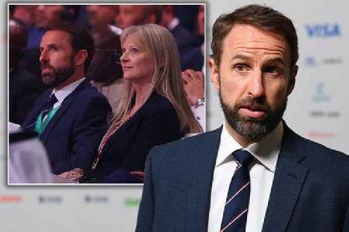 England boss Gareth Southgate's immediate reaction to sensational World Cup draw