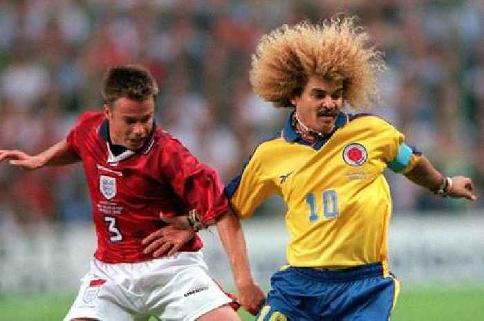 World Cup's 18 most memorable hairstyles - from Chris Waddle's mullet to Valderrama