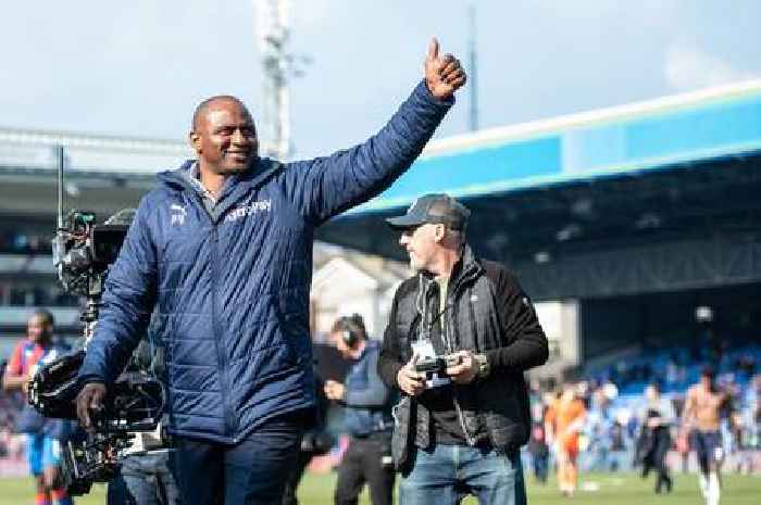 Patrick Vieira has already revealed his Arsenal manager ambitions ahead of Crystal Palace clash