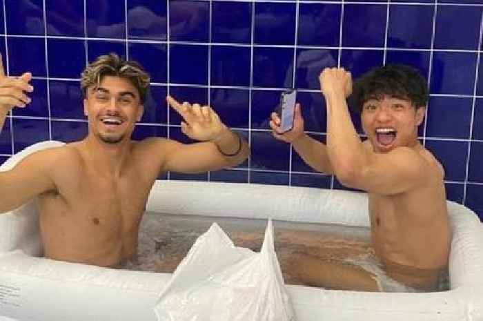 Jota and Hatate soak up Celtic glory over Rangers as team-mate provides perfect caption