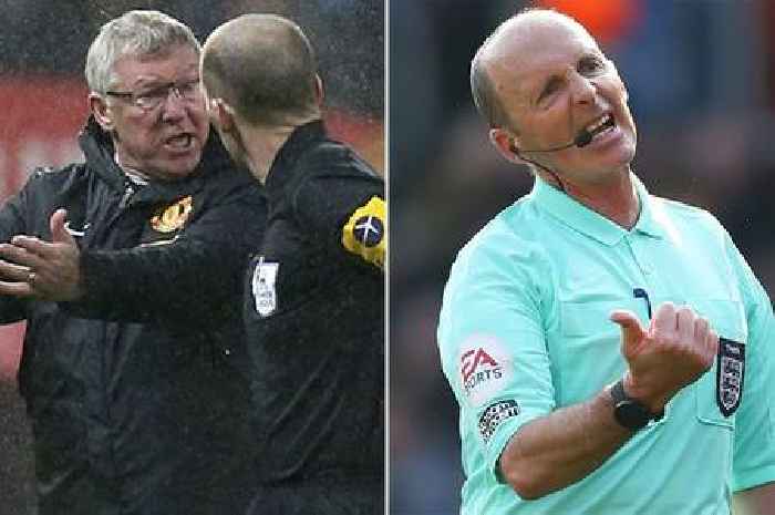 Mike Dean snubs Man Utd hero Sir Alex Ferguson when naming the most intimidating manager