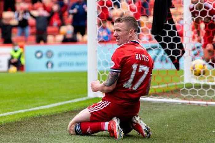 Jonny Hayes admits Aberdeen top six dream is slipping as he pinpoints key factor behind Dundee collapse