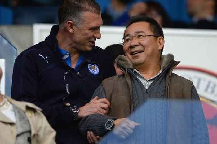 Ex-Leicester City boss pays tribute to Khun Vichai after statue ceremony visit