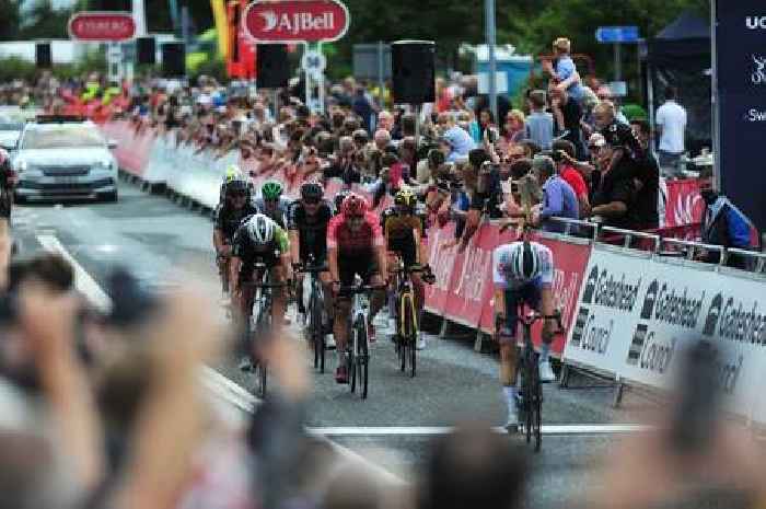 The Tour of Britain route that borders with Bristol region