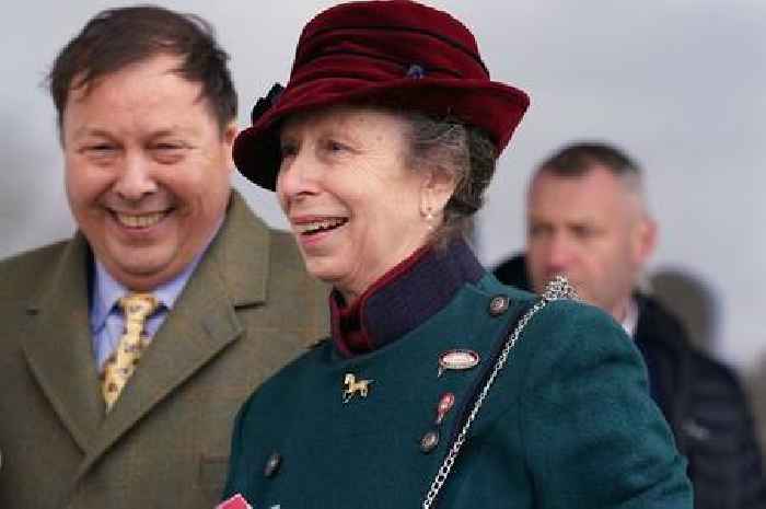 Hardworking Princess Anne doing her duty at Grand National just before she has to fly out to Australia