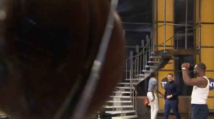 NBA Legend Jamal Crawford Smashes Camera During Shootout On Inside The NBA Set