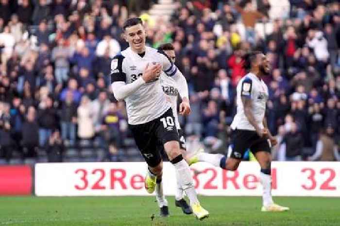 Wayne Rooney opens up on Derby County's chances of keeping skipper Tom Lawrence