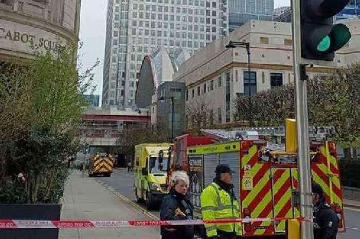 Canary Wharf 'chemical incident' sees 900 people evacuated from health club