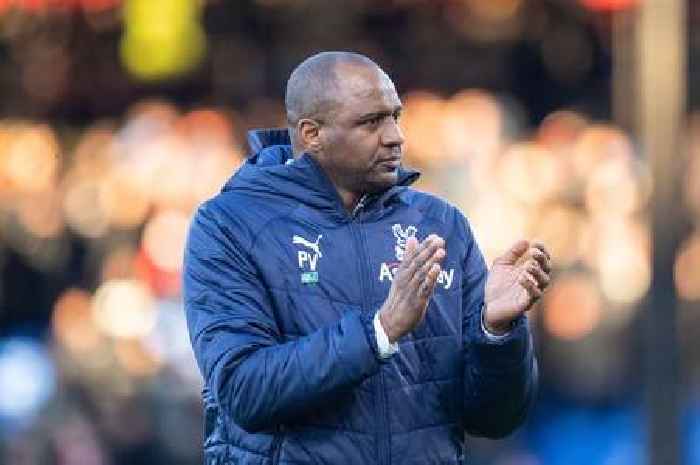 Crystal Palace boss Patrick Vieira outlines 'pressure' ahead of Leicester City clash